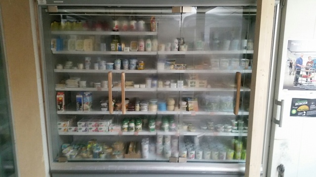glazen frigo deur
