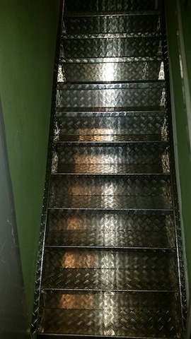 trapbekleding ALU traanplaat