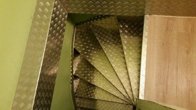 trapbekleding ALU traanplaat