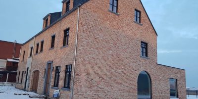 nieuwbouw SL38 zijgevel gebogen raam nieuwbouw SL38 zijgevel gebogen raam