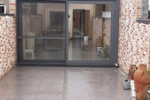 veranda met CP130 en leds buitenzicht veranda met CP130 en leds buitenzicht
